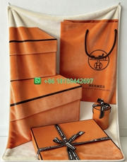 Hermes Throw Blankets